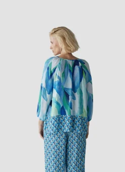 Damen Lecomte Bluse im Mustermix