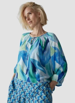 Damen Lecomte Bluse im Mustermix