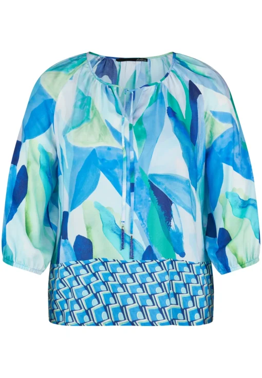 Damen Lecomte Bluse im Mustermix