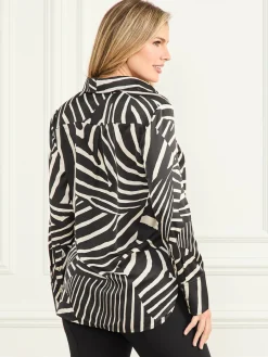 Damen Marciano by Guess Bluse im Zebra-Look