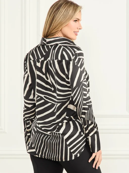 Damen Marciano by Guess Bluse im Zebra-Look