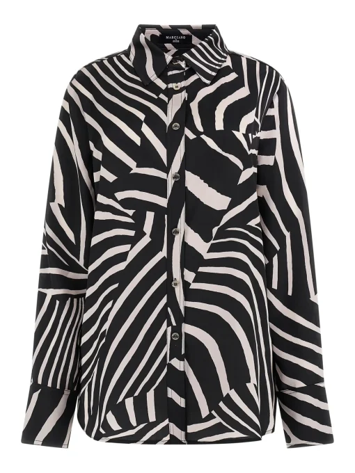 Damen Marciano by Guess Bluse im Zebra-Look