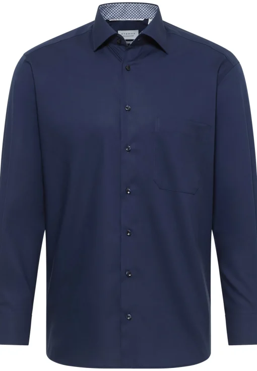 Herren Eterna Bluse Leinen 3/4-Arm