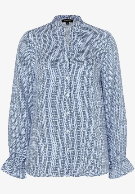 Damen More & More Bluse Minimal-Print