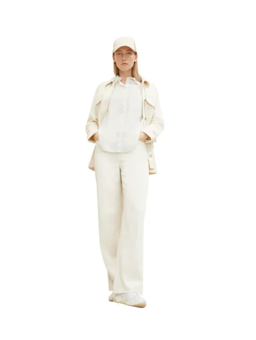 Damen Tom Tailor Bluse mit aufgesetzter Brusttasche