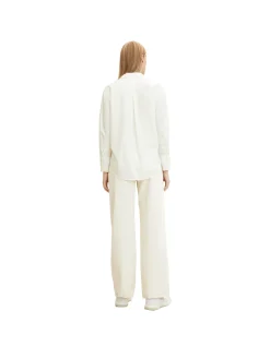 Damen Tom Tailor Bluse mit aufgesetzter Brusttasche