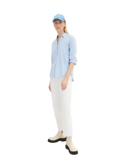 Damen Tom Tailor Bluse mit Brusttaschen