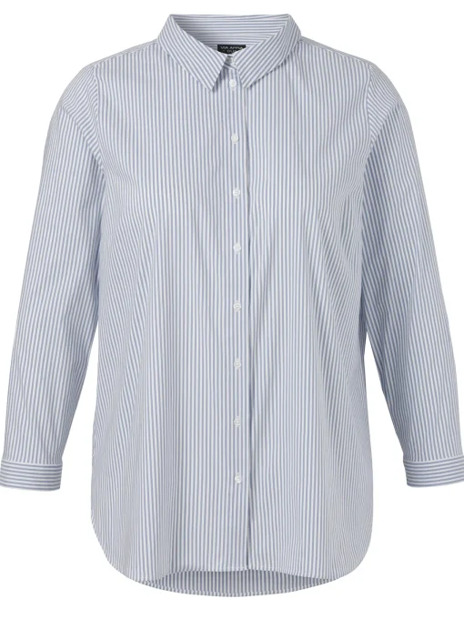 Damen Via Appia Due Bluse mit Hemdkragen