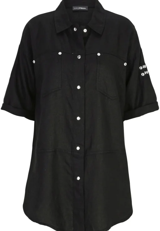 Damen Doris Streich Bluse mit Nieten
