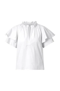 Damen Rich & Royal Bluse mit Rüschenkragen