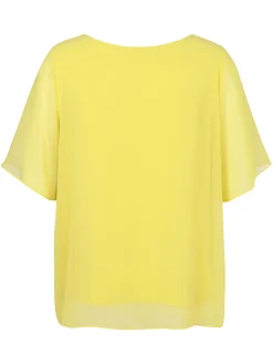 Damen Via Appia Due Bluse mit Rundhals