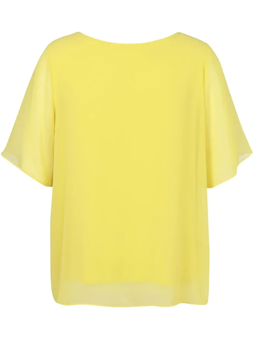 Damen Via Appia Due Bluse mit Rundhals