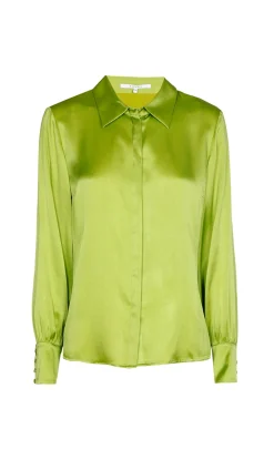 Damen Xandres Bluse mit Seidenanteil