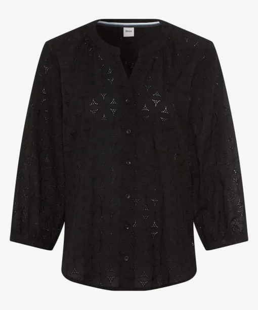 Damen Brax Bluse mit Stickerei