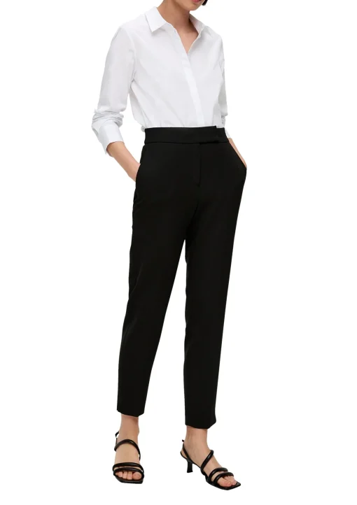 Damen s.Oliver BLACK LABEL Bluse mit Ziernähten
