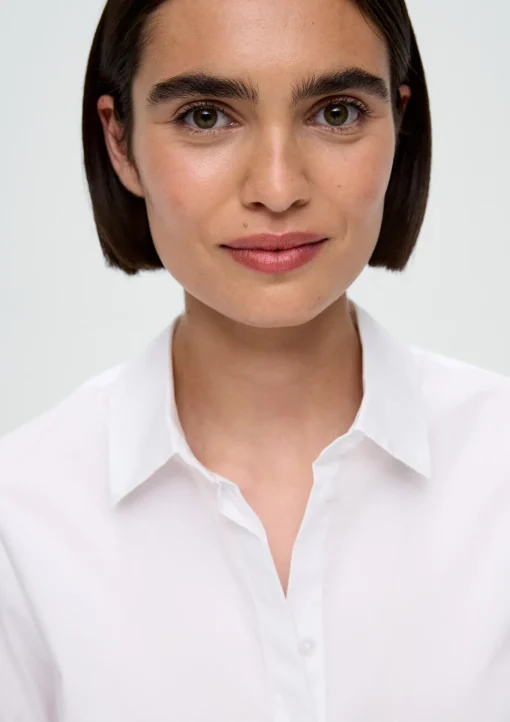 Damen s.Oliver BLACK LABEL Bluse mit Ziernähten