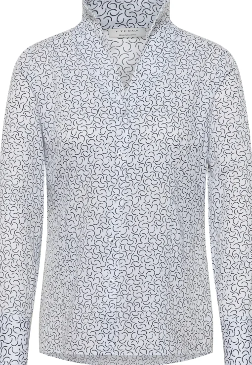 Damen Eterna Bluse Satingewebe