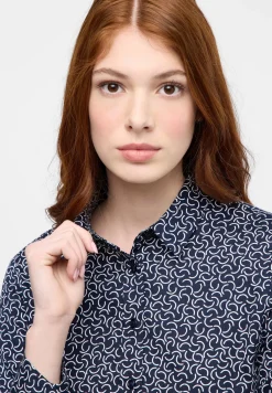 Damen Eterna Bluse Satingewebe