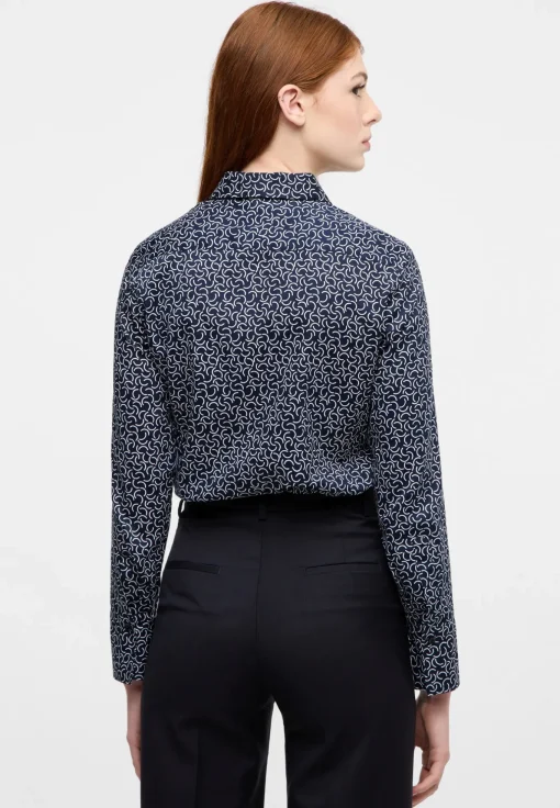Damen Eterna Bluse Satingewebe