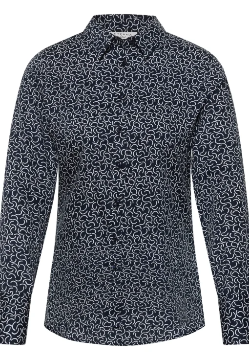 Damen Eterna Bluse Satingewebe