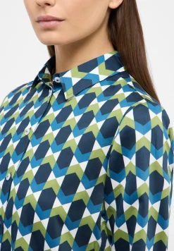 Damen Eterna Bluse Satingewebe