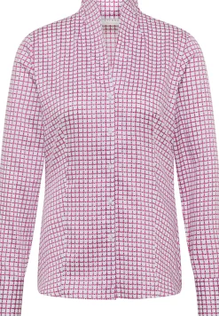 Damen Eterna Bluse Satingewebe