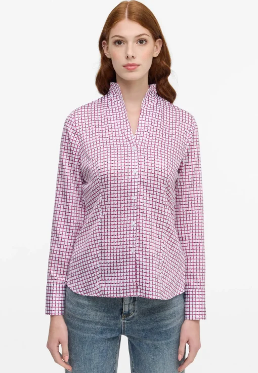 Damen Eterna Bluse Satingewebe