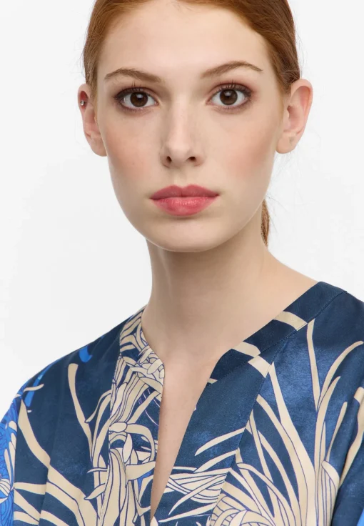 Damen Eterna Bluse Twill Langarm