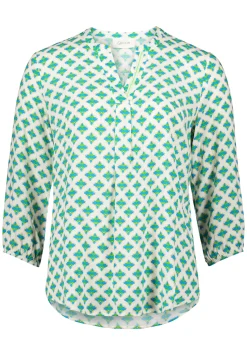 Damen Cartoon Blusenshirt