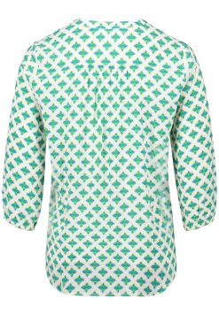 Damen Cartoon Blusenshirt