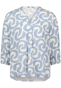 Damen Cartoon Blusenshirt