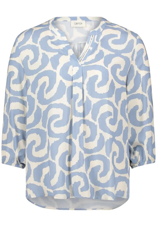 Damen Cartoon Blusenshirt