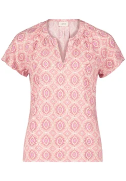 Damen Cartoon Blusenshirt