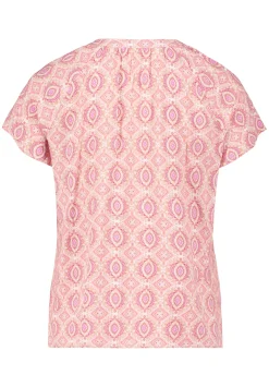 Damen Cartoon Blusenshirt