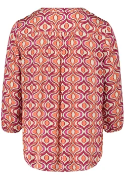 Damen Cartoon Blusenshirt