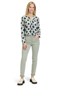 Damen Cartoon Blusenshirt
