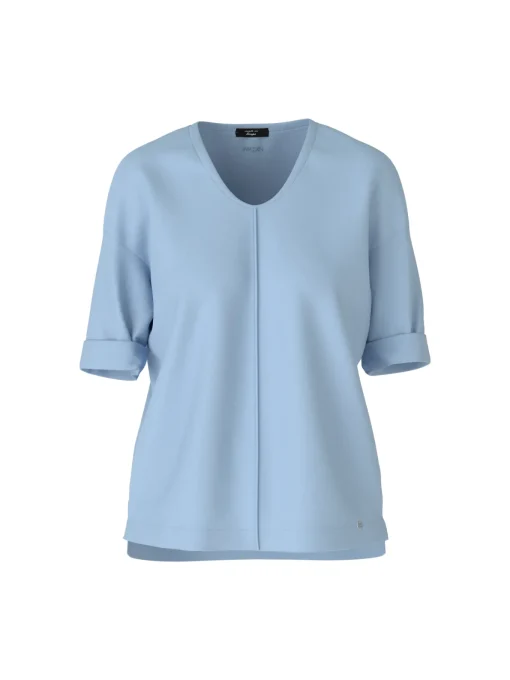 Damen Marc Cain Blusenshirt mit V-Neck