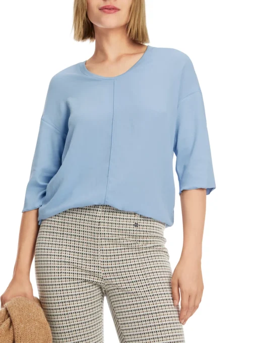 Damen Marc Cain Blusenshirt mit V-Neck