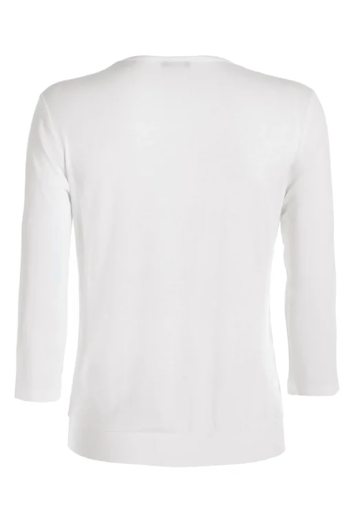 Damen Frank Walder Blusenshirt NOS mit unterlegtem Vorderteil