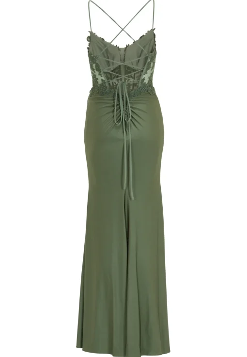 Damen Hey Kyla Bodycon Kleid mit Spitzenstickerei und Beinschlitz