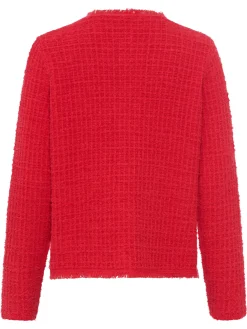 Damen Olsen Bouclé Strickjacke