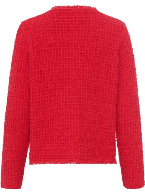 Damen Olsen Bouclé Strickjacke