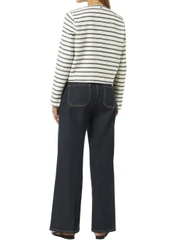 Damen Comma Bouclé-Jacke mit Knopfleiste
