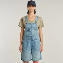 Damen G-Star Bowey Loose kurze Latzhose