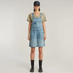 Damen G-Star Bowey Loose kurze Latzhose