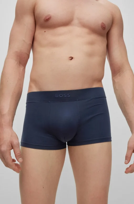 Herren Boss BOXERSHORTS AUS STRETCH-MIKROFASER MIT LOGO AM BUND Energy