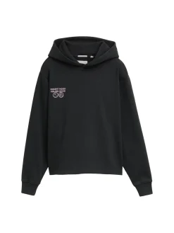Kinder Tom Tailor Denim Boxy Fit Hoodie Sweatshirt mit Print
