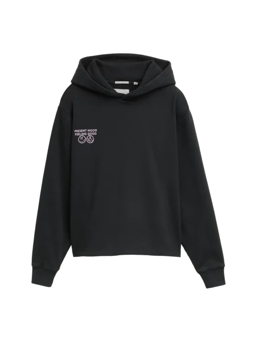Kinder Tom Tailor Denim Boxy Fit Hoodie Sweatshirt mit Print