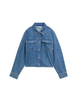 Damen Tom Tailor Denim Boxy Fit Jeanshemd