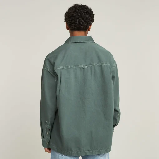 Herren G-Star Boxy Fit Overshirt